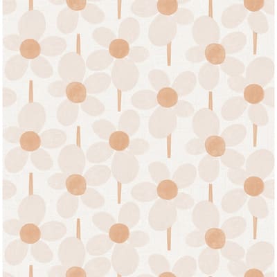 Tempaper Flower Power by Novogratz Peel and Stick Wallpaper