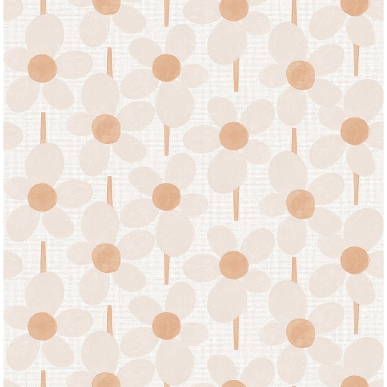 Tempaper Flower Power by Novogratz Peel and Stick Wallpaper