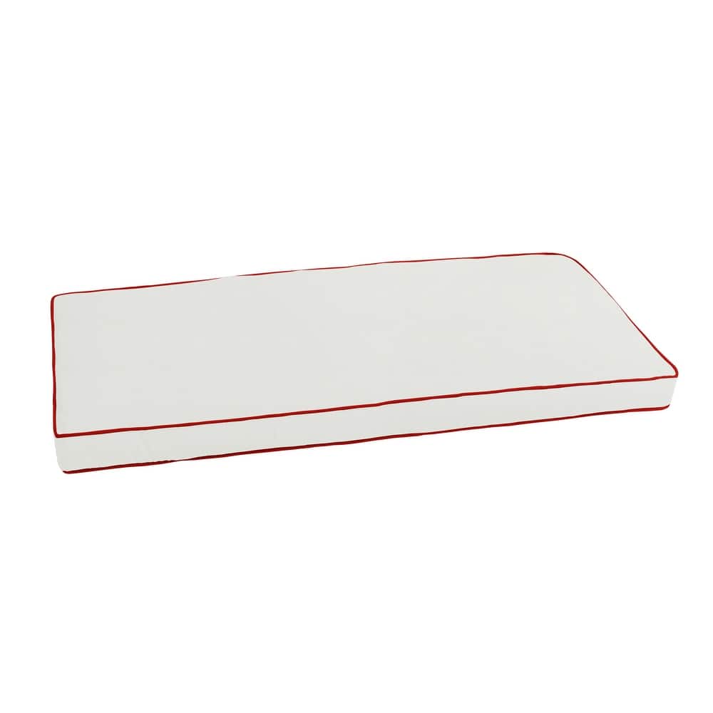 Sorra Home Sunbrella Outdoor Corded Bench Cushion