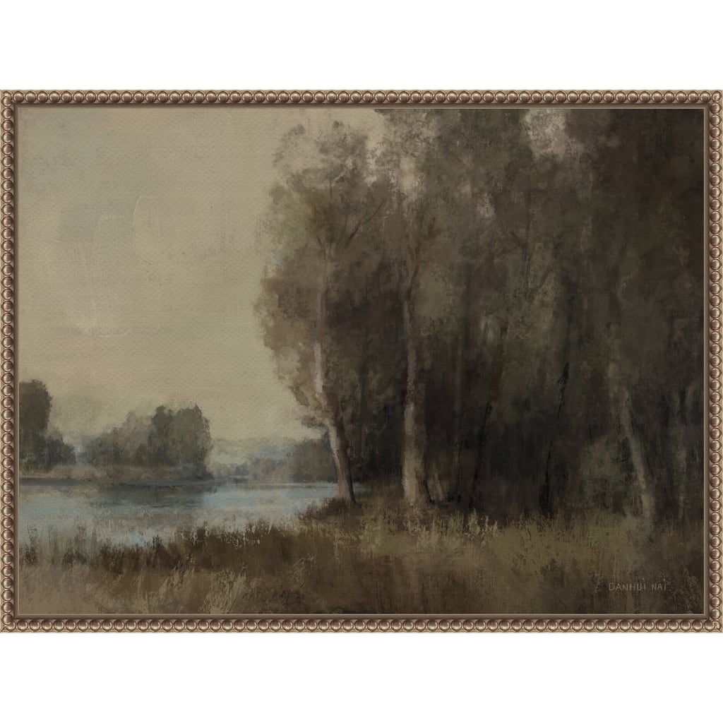 Moody Landscape by Danhui Nai Framed Canvas Wall Art Print