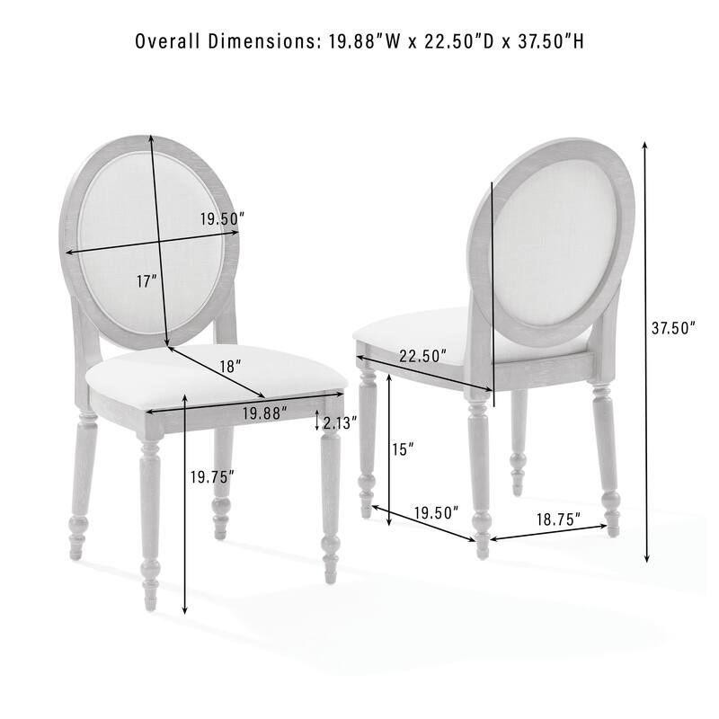 Crosley Daphne 7-Piece Dining Set For 6