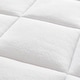preview thumbnail 4 of 25, Madison Park Heavenly Soft Overfilled Plush Down Alt. Waterproof Mattress Pad - White