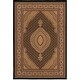 preview thumbnail 26 of 37, Rug Branch Majestic Collection Traditional Area Rug and Runner 3'9" x 5'6" - Black Cream
