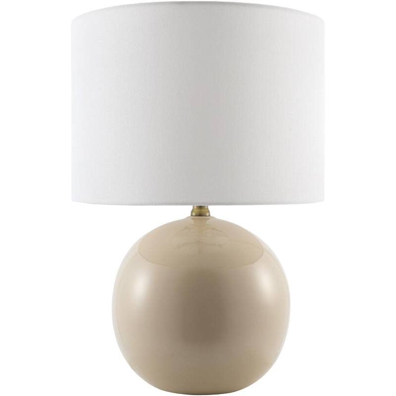 Livabliss Alvary Modern Accent Table Lamp - Taupe