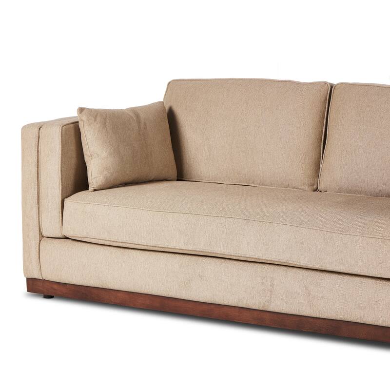 Kristopher Sofa-87"-Quenton Pebble