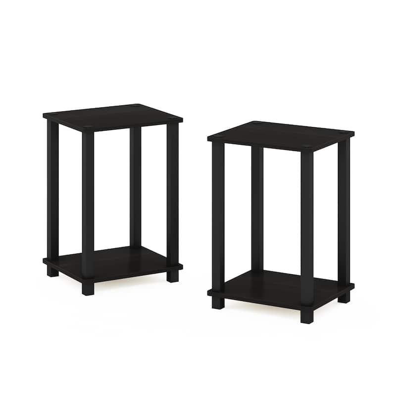 Furinno Simplistic End Table, Small, Set of 2