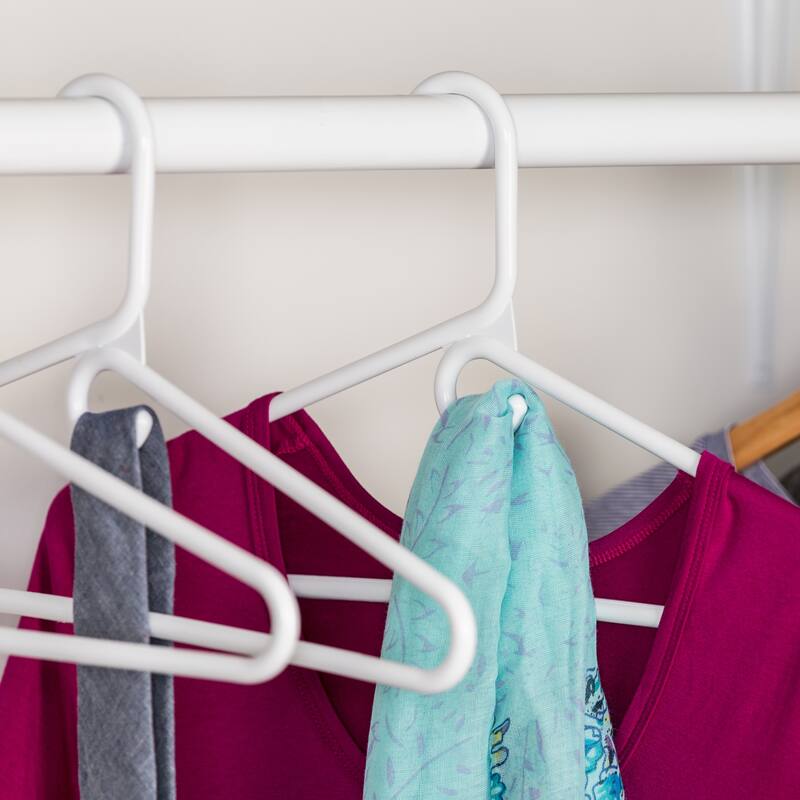 Heavy-duty Tubular Hangers, 18 Pack