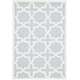 preview thumbnail 41 of 183, SAFAVIEH Handmade Cambridge Trudie Geometric Wool Rug 3' x 5' - Light Blue/Ivory - Rectangle