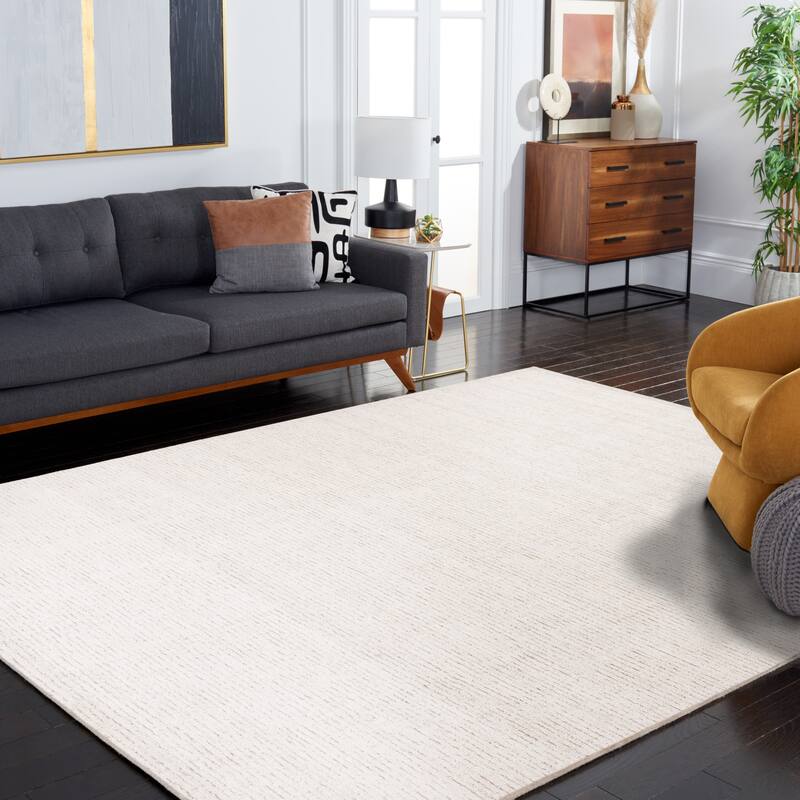 SAFAVIEH Handmade Abstract Lotje Modern Wool Rug