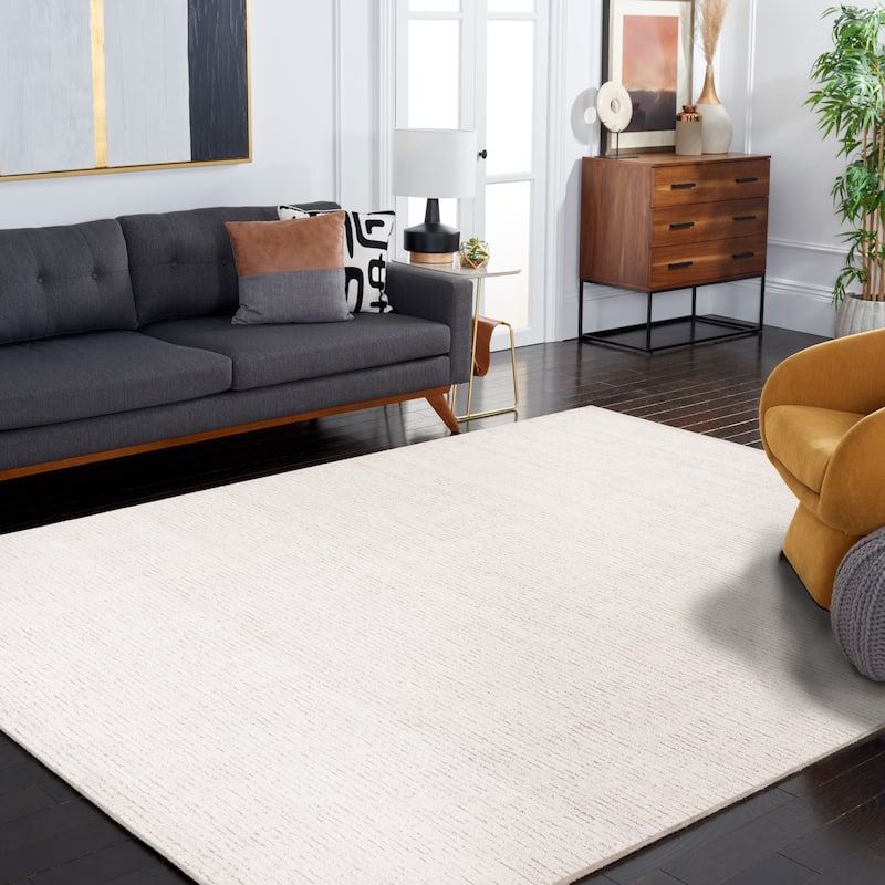 SAFAVIEH Handmade Abstract Lottie Modern Wool Rug