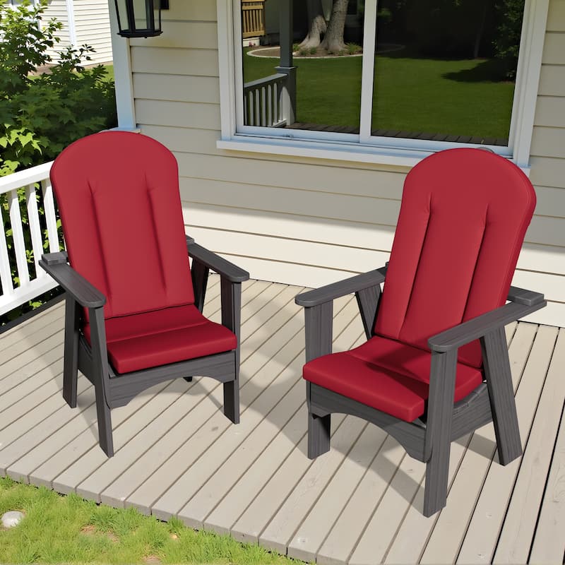 Pellebant Outdoor Adirondack Chairs Cushion High Back