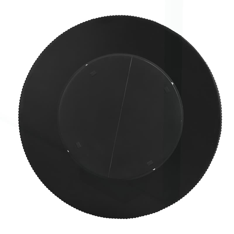 Minimalist Round Coffee Table with Sturdy Base and Versatile Functionality