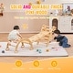 preview thumbnail 18 of 26, VEVOR Pikler Triangle Set Toddler Climbing Toys Indoor Playground, Ramp, and Arch, Montessori Climbing Set