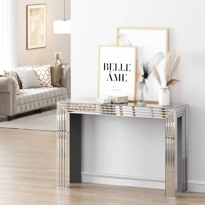 Modern Console Sofa Table for Entryway