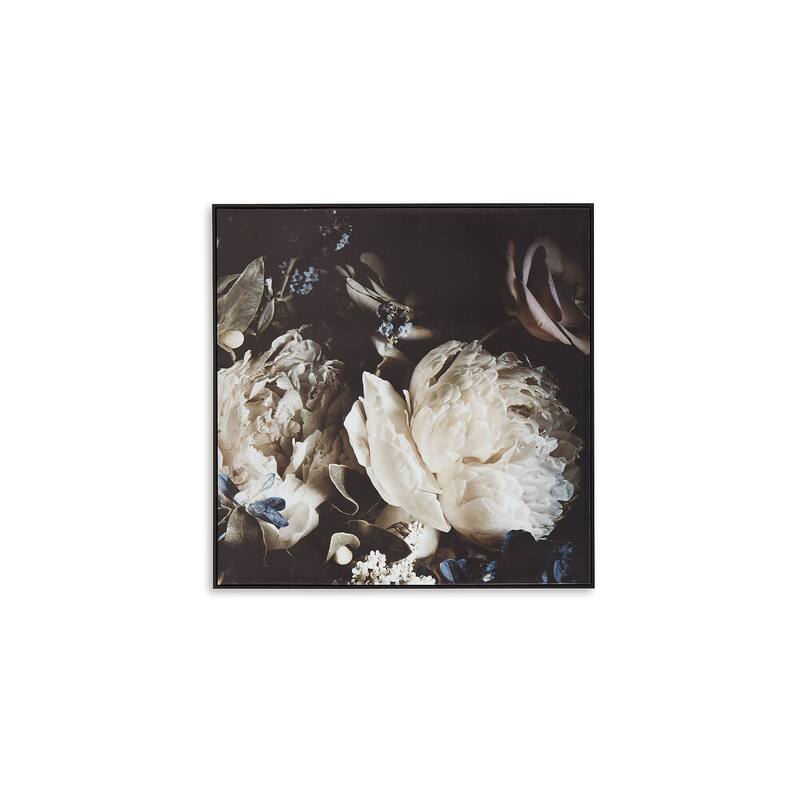 Signature Design by Ashley Hurshaw Black/White/Blue Wall Art