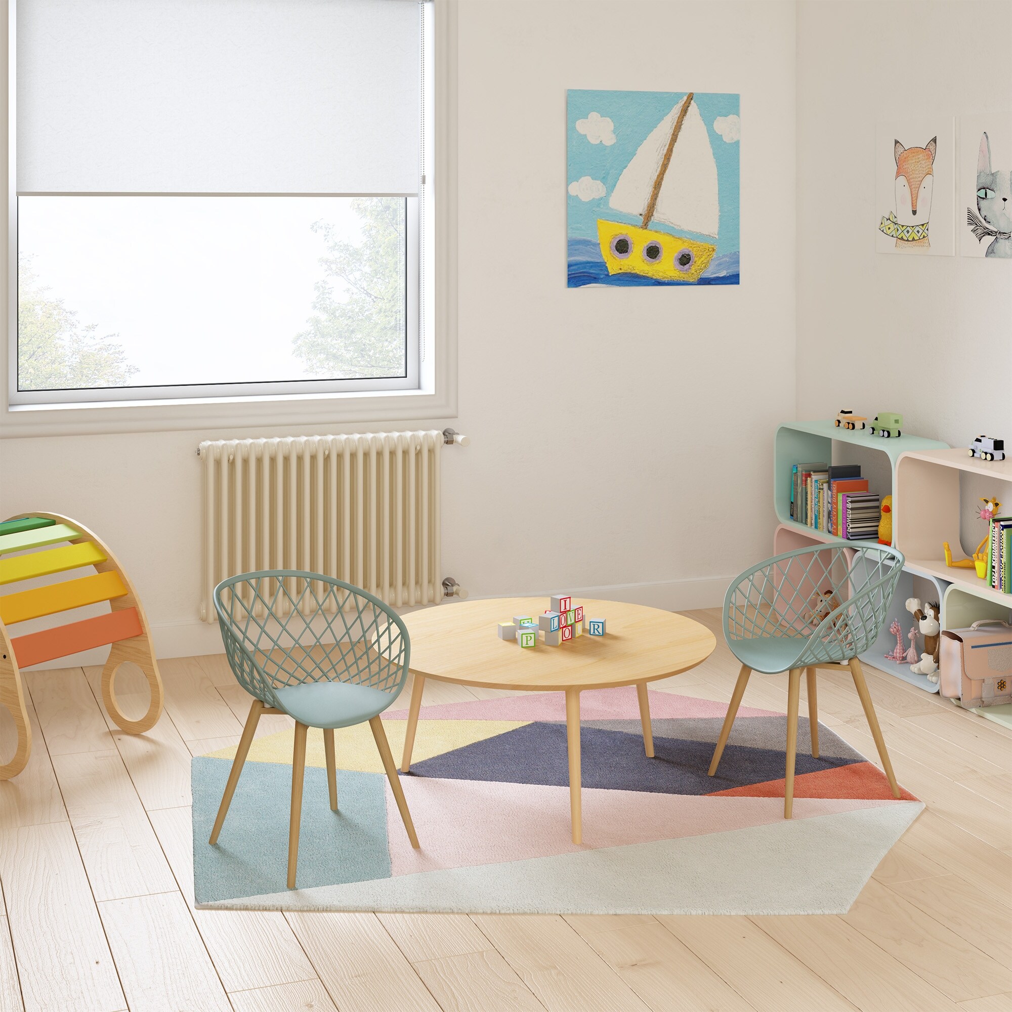 play table and chair set