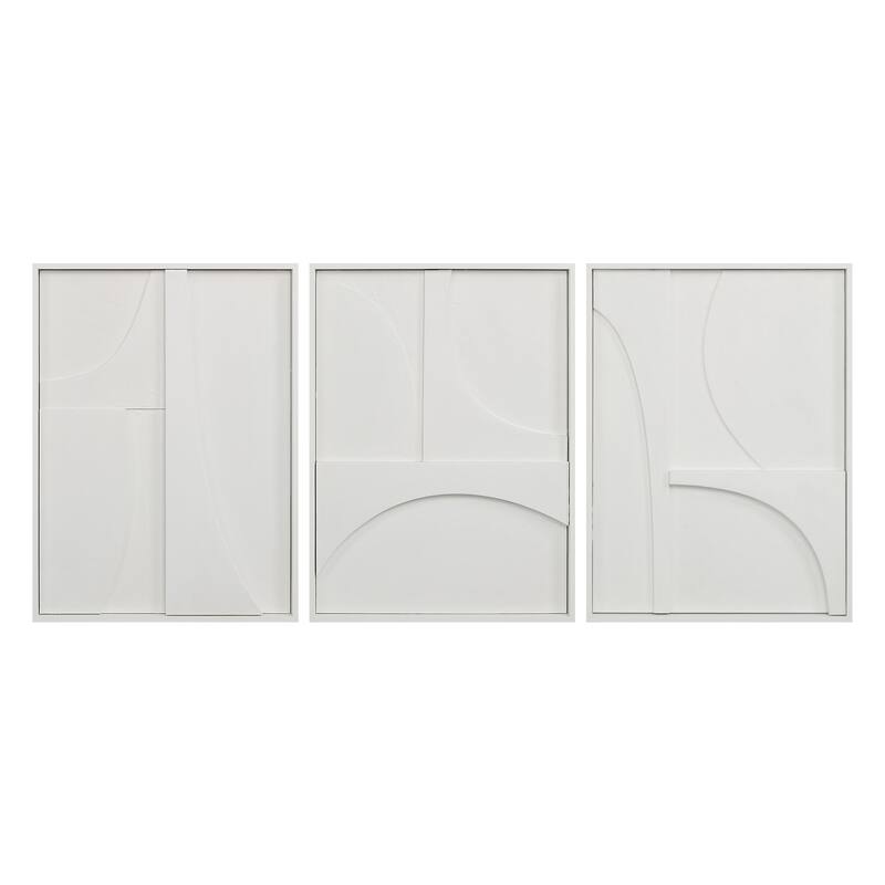 Renwil Marsh 18" Wide Wall Decor, Matte White