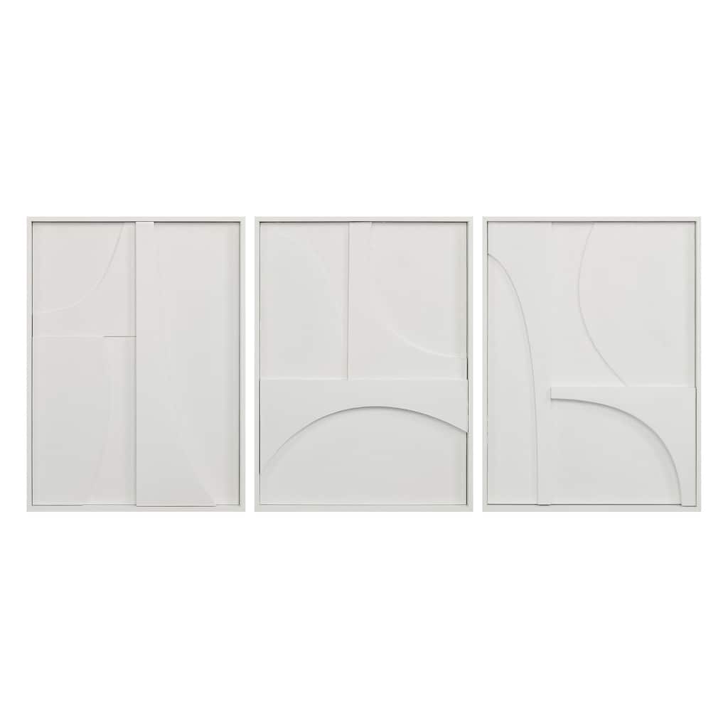 Renwil Marsh 18" Wide Wall Decor, Matte White