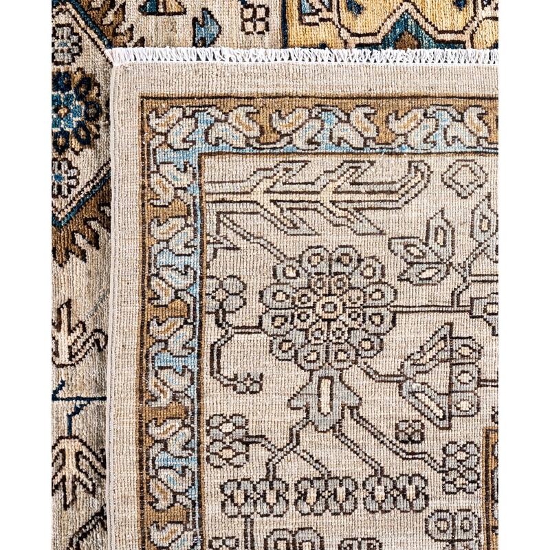 Serapi One-of-a-Kind Hand-Knotted Area Rug - Beige - 9' 0" x 12' 0"