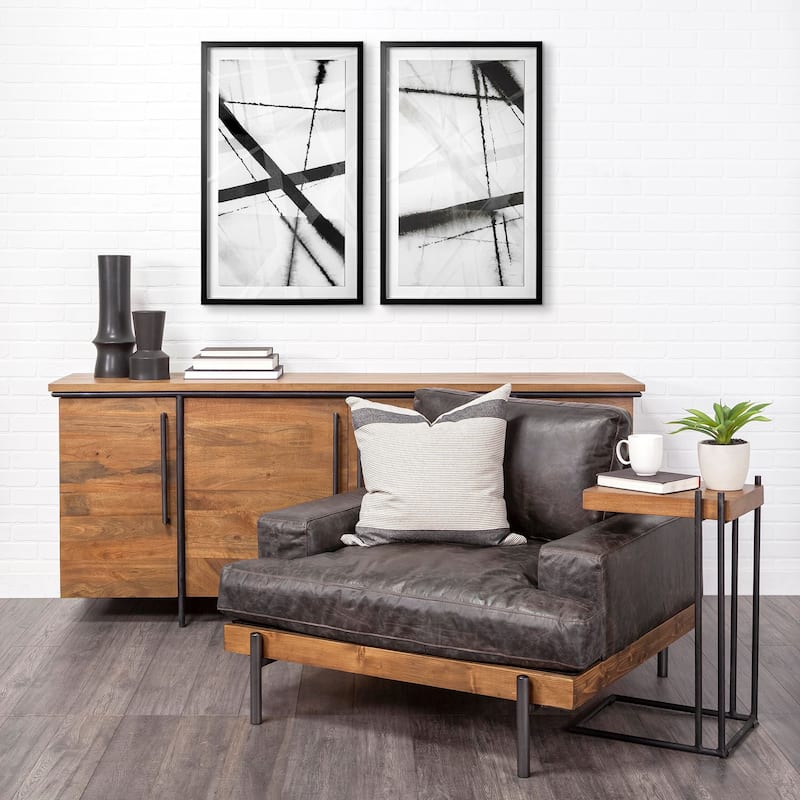 Clouding Mirror II Framed Art Print