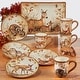 preview thumbnail 7 of 6, Certified International Pine Forest 16 pc Dinnerware Set, Service for 4