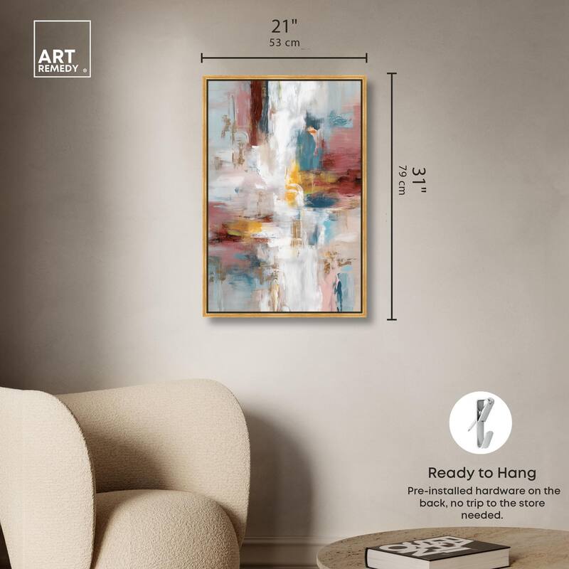 Warmth and cool III Canvas by Art Remedy