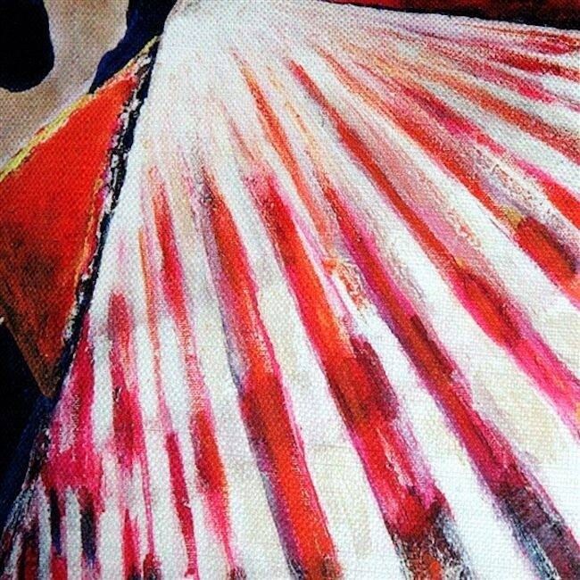 Newport Beach Bay Scallop Mix Throw Pillow