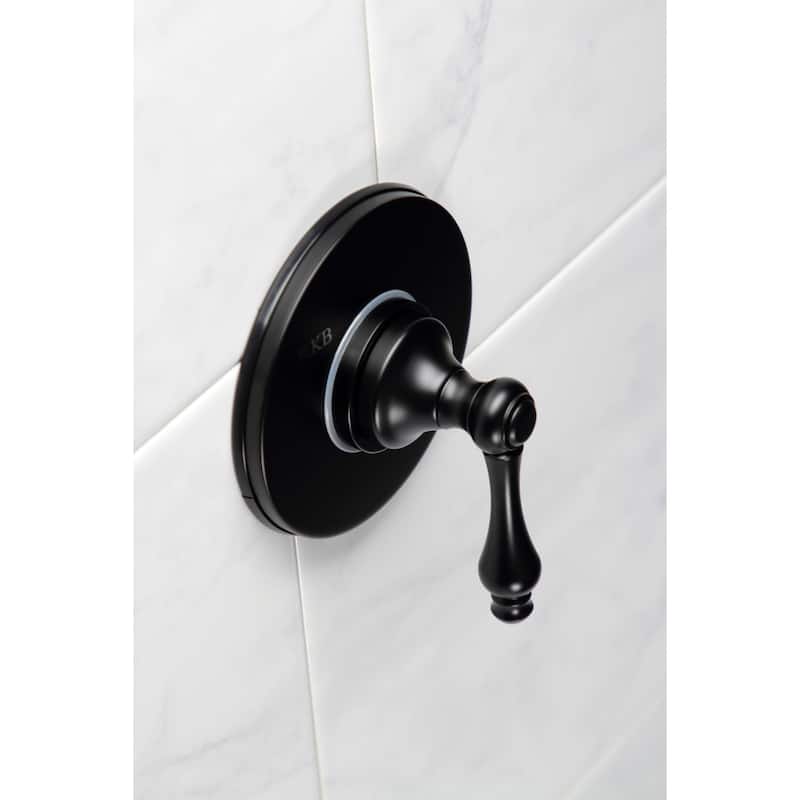 Kingston Brass Single-Handle Three-Way Diverter Valve with Trim Kit