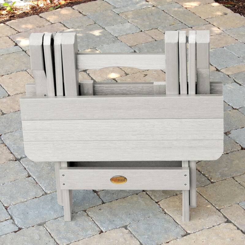 HIGHWOOD Outdoor Folding Adirondack Table