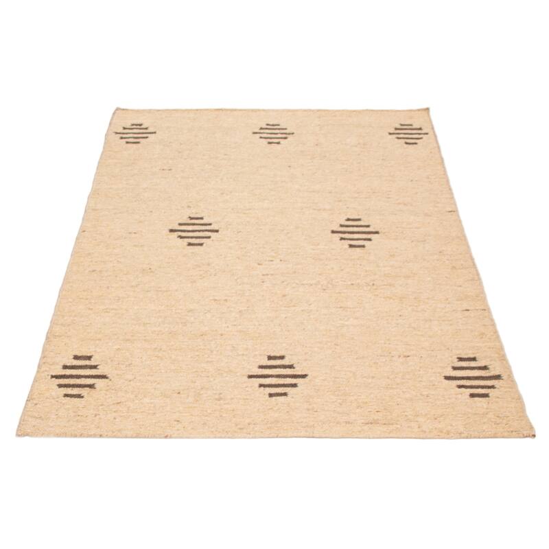 Marrakech Beige Kilim 5'2" x 7'6" - 5'2 x 7'6