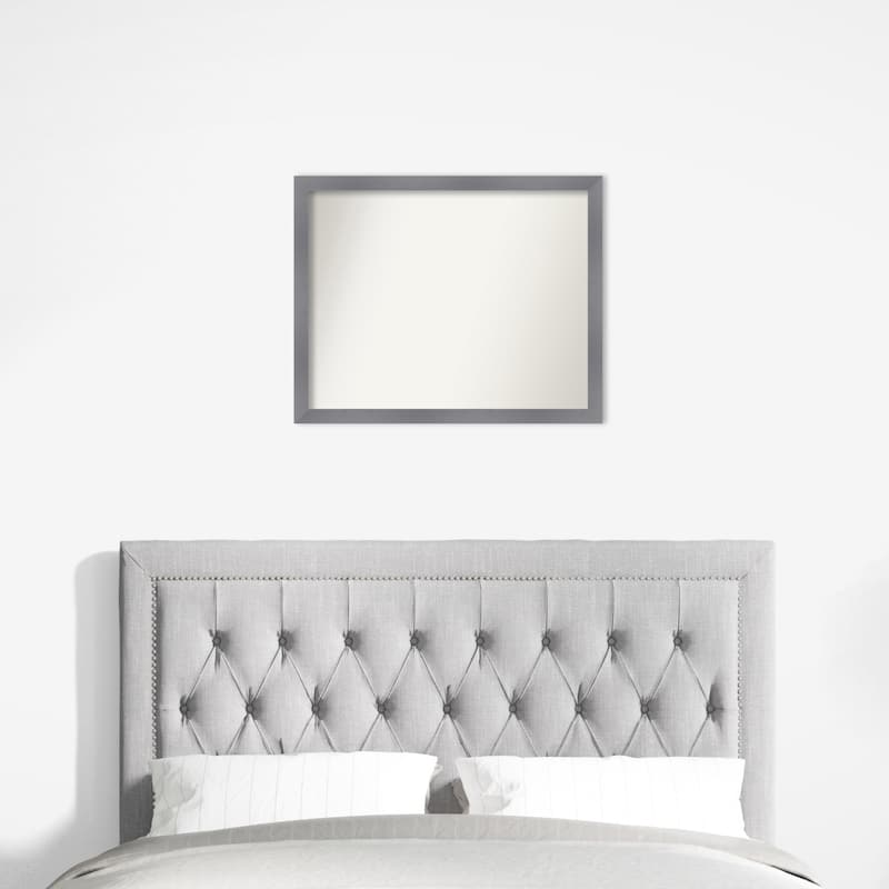 Edwin Non-Beveled Wood Framed Wall Mirror