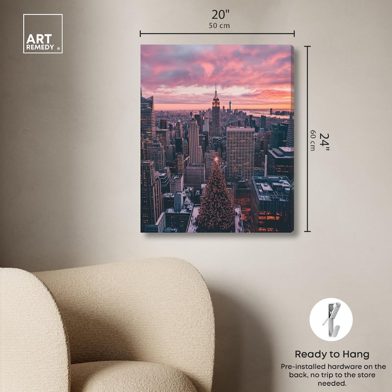 New York City Canvas by Art Remedy, Gallery Wrapped