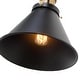 preview thumbnail 9 of 21, Carbon Loft Modern Black Gold Swing Arm Lights Wall Sconces for Bedroom