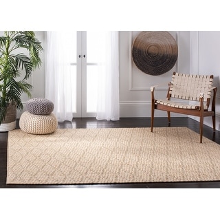 SAFAVIEH Palm Beach Gretlies Trellis Sisal Rug
