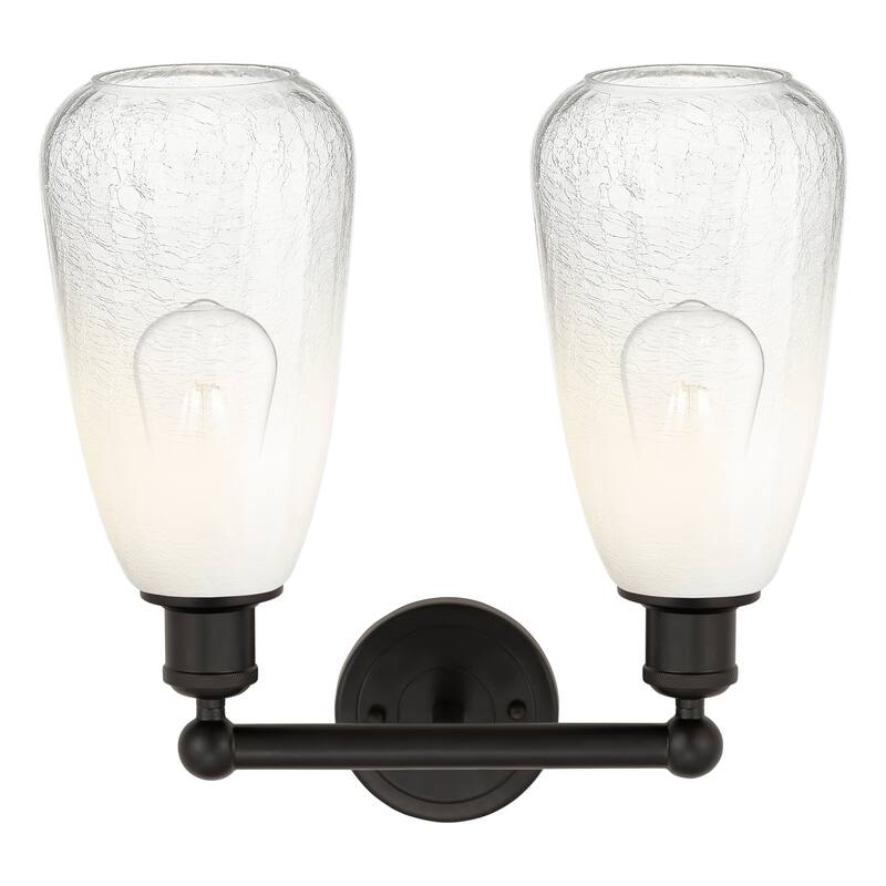Innovations Lighting Endless Possibilities Edison - Brookhaven Almond - 2 Light 15" Bath Vanity Light