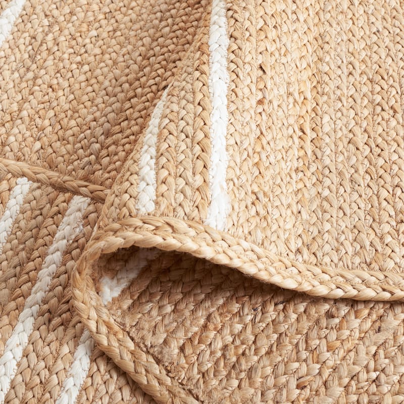 SAFAVIEH Handmade Natural Fiber Hadire Farmhouse Jute Rug