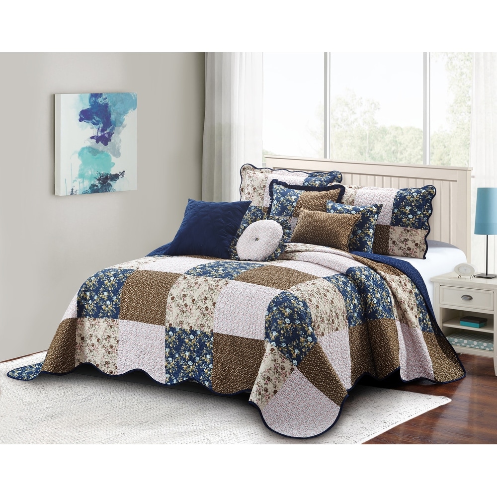 Blue Queen Size Quilts and Bedspreads - Bed Bath & Beyond