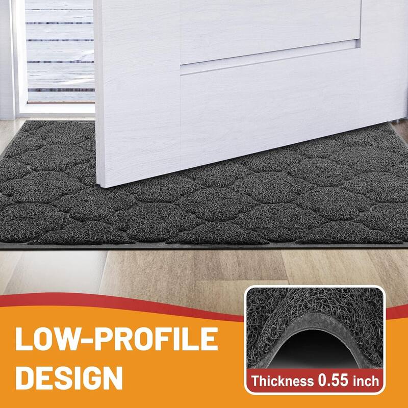 Door Mat, Mats for Entryway,Garage,Waterproof Mat, Non Slip