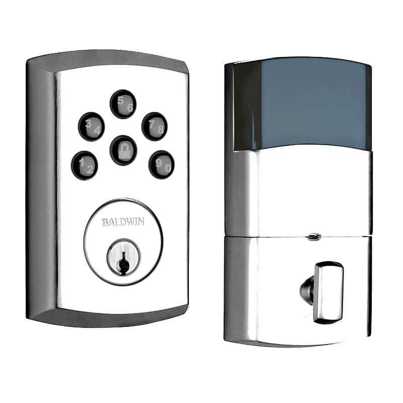 Baldwin Soho Electronic Keypad Single Cylinder Deadbolt with Z-Wave