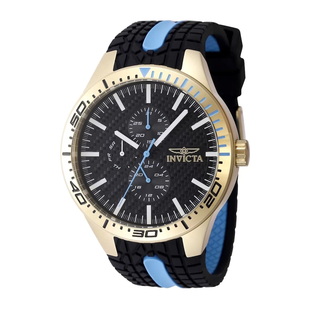 Invicta Men's 48874 Invicta Racing Quartz Chronograph Black Dial Watch