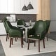 preview thumbnail 27 of 67, LeisureMod Vivara Leather Upholstered Dining Chair with Padded Seat - Mid-Century Arm Chair for Home Office Bar & Kitchen