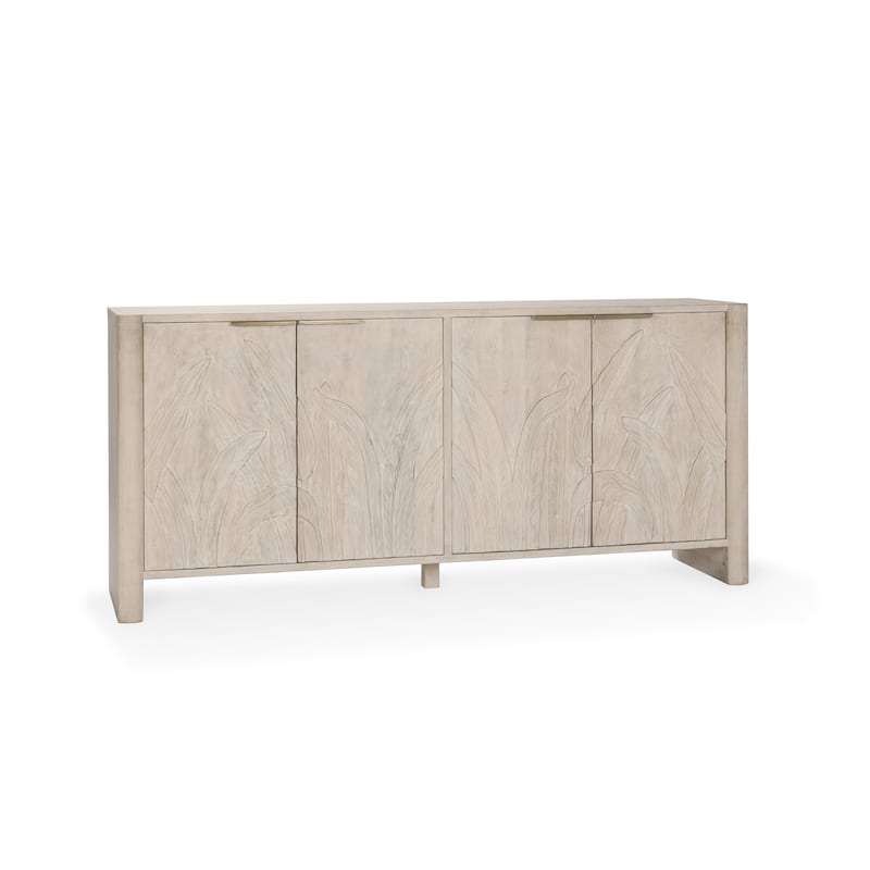 Classic Home Ledro 82" Solid Wood Sideboard