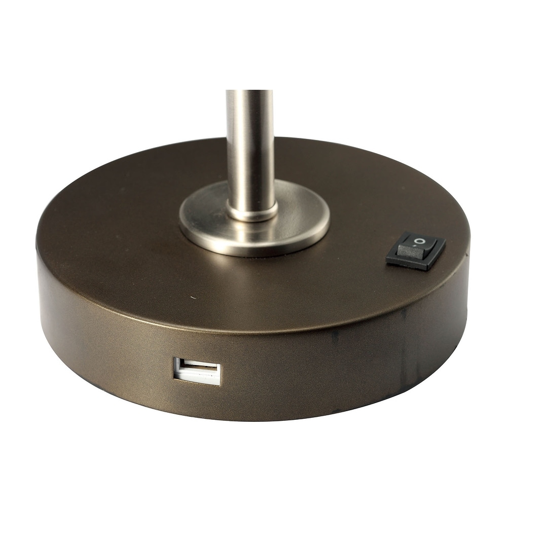 Metal Table Lamp Adjustable Head Lamp