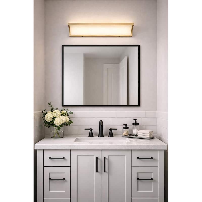 24-Inches Integrated LED Modern/Contemporary Bathroom Vanity Light Bar