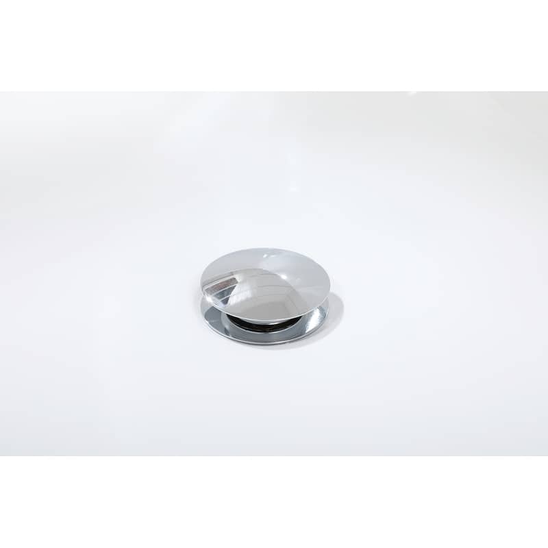 Chad Soaking Bathtub in Glossy White