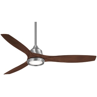 Minka Aire Skyhawk Brushed Nickel 3 Blade 60 Inch Ceiling Fan
