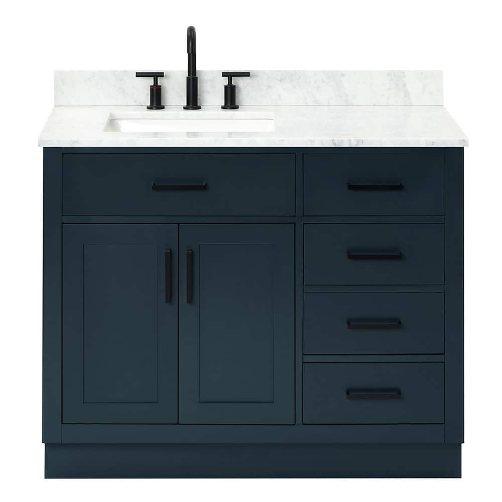 Ariel T043SLCW2RVO Hepburn 43" Free Standing Single Basin Vanity Set