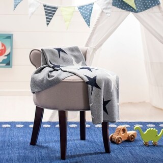SAFAVIEH Gracia Baby Throw - Grey - 32" x 40" - 32" x 40" - 32Wx40D