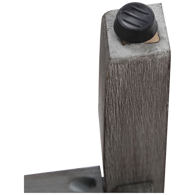 Jameson Upholstered Polyester Gray 24 Inch Counter Stool