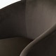 preview thumbnail 11 of 10, 26.5" Wide Velvet Small Swivel Barrel Accent Chair(Set of 2)